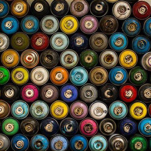bombe de peinture